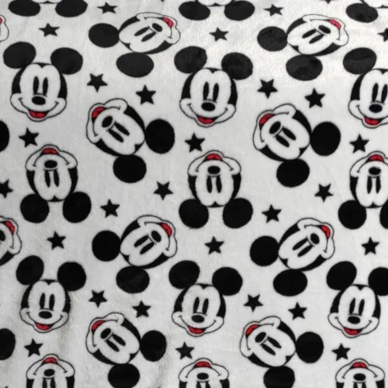 Disney Mickey Mouse серое и черное супер мягкое одеяло 100x100 см для маленьких мальчиков