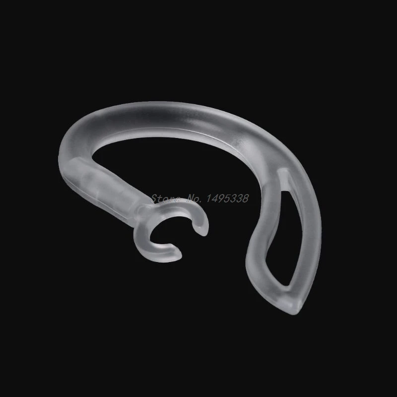 5mm 6mm 7mm 8mm 10mm Bluetooth Earphone transparent silicone Earhook Loop Clip Headset Ear Hook Replacement Headphone Drop Ship |