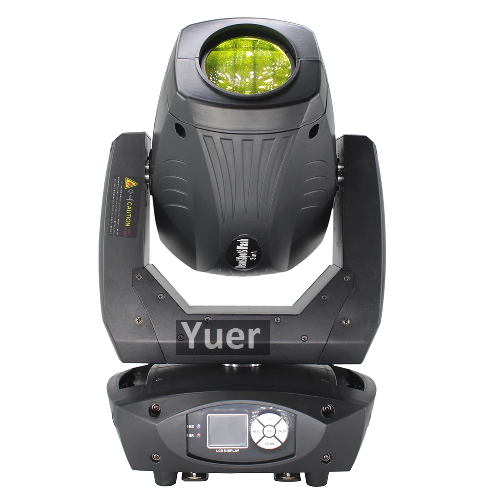 4 шт./партия Zoom Moving Head 200 Вт электронные пятна 3в1 сценическое освещение DMX512 Радужный эффект для DJ Дискотека, ночной клуб свадебный свет