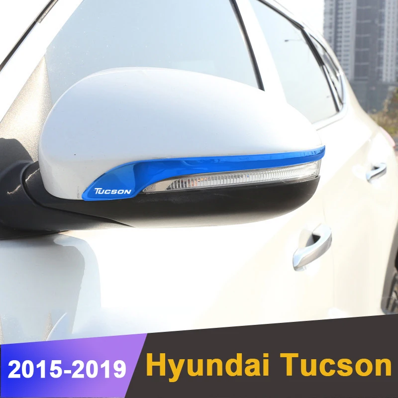 Автомобильная модель для Hyundai Tucson 2015 2017 2018 2019 боковая крышка из нержавеющей стали