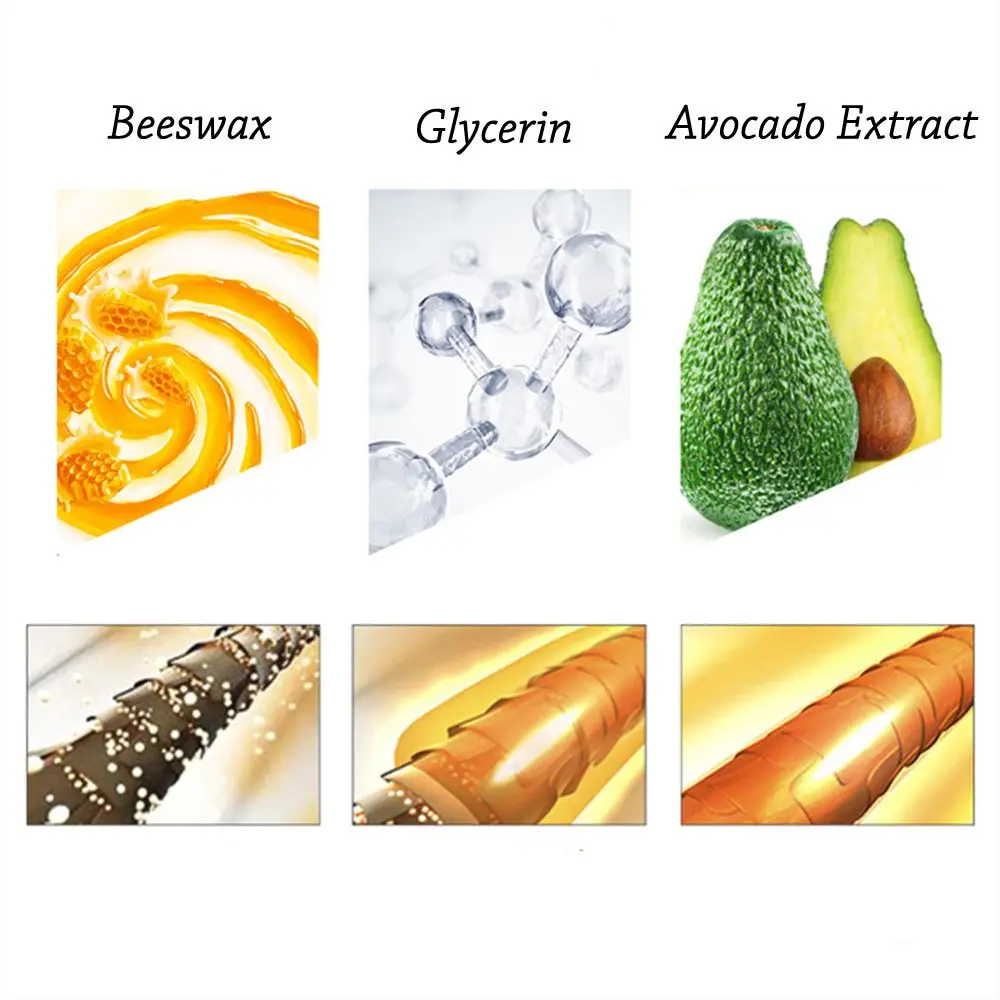 Помада для лепки воска женщин и мужчин помада жирного масла инструмент фиксации