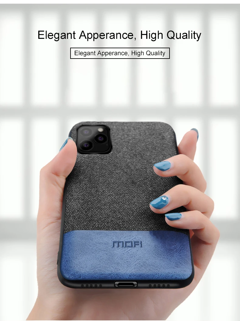 Чехол для iPhone 11 Pro Max, чехол для телефона iPhone 11, Max Cloth, темно-синий, для iPhone 11 Pro max 5,8 6,1 6,5, чехол