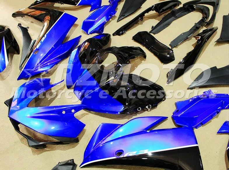 Новинка 2014 2015 2016 YZF R3 R25 ABS впрыска обтекателя комплект для Yamaha YZFR3 YZFR25 Полный