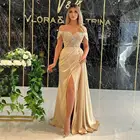 Женское элегантное платье без рукавов с разрезом