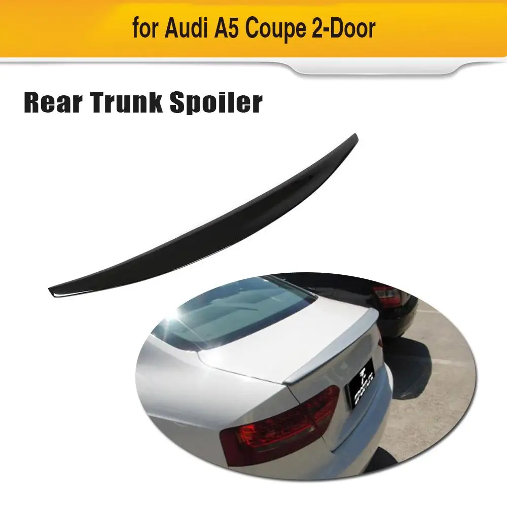 Серый праймер спойлер для багажника крыло Audi A5 2D Coupe Standard 2008 2016 не Sline цвет