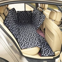 waterproof dog seat mat cover oxford fabric paw pattern dog car back seat carrier dog seat mat pet dog car seat cover mats