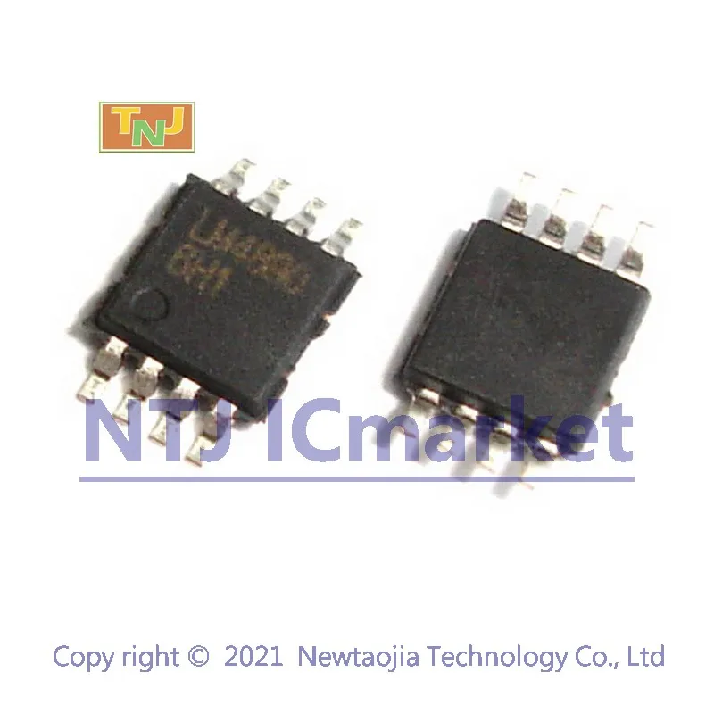 10 шт. LM4890MMX MSOP-8 LM4890 1 ватт аудио Мощность усилитель IC чип | Электронные компоненты и
