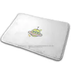 Коврик Tamagotchi Ufo, коврик, Противоскользящий коврик для входной двери в спальню, симпатичный космический корабль, простой НЛО, летающее блюдце, площадь 51