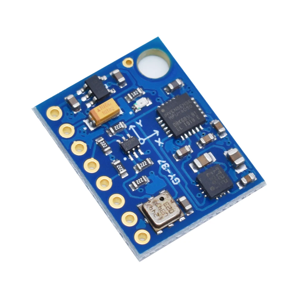 GY-87 10DOF модуль MPU6050 HMC5883L BMP180 GY87 Сенсор для Arduino | Электронные компоненты и