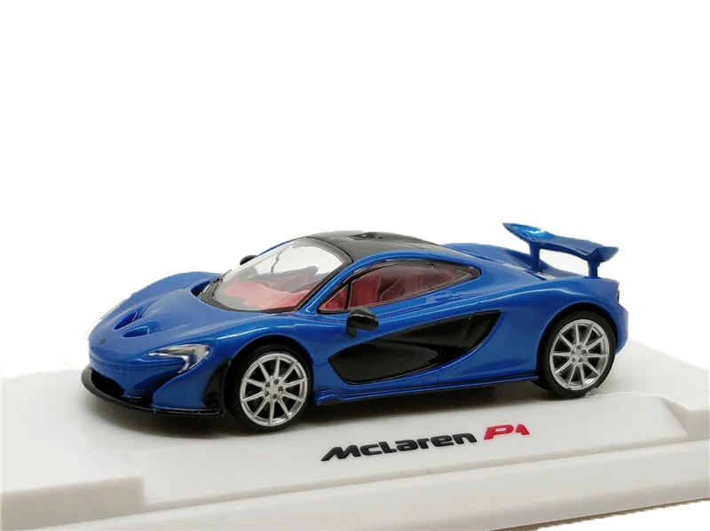 Синий 1: 64 цветная Модель Коллекция Модель автомобиля mlaren P1 литье под давлением миниатюрный автомобиль - Цвет: Синий
