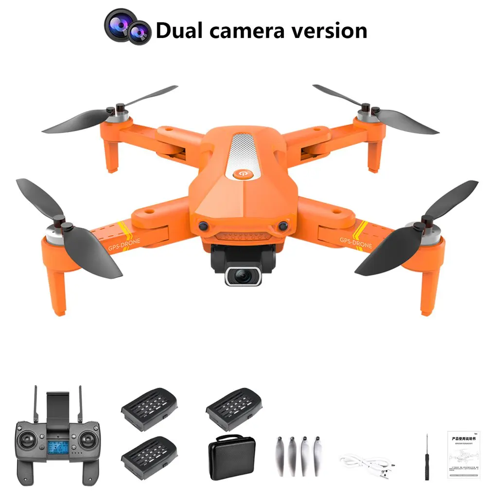 

New K80 Drone 8K HD dual camera with GPS 5G WIFI wide angle FPV real-time transmission rc distance 1.2km professional drone