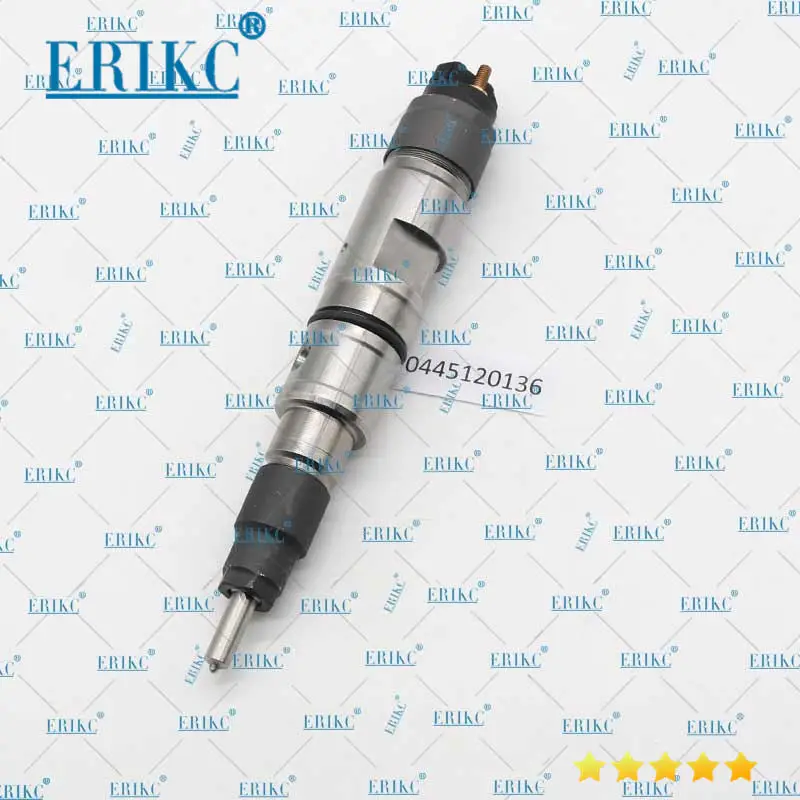 

ERIKC 0445120136 Common Rail Fuel Spray Injector 0 445 120 136 Diesel Injector 0445 120 136 for Bosch