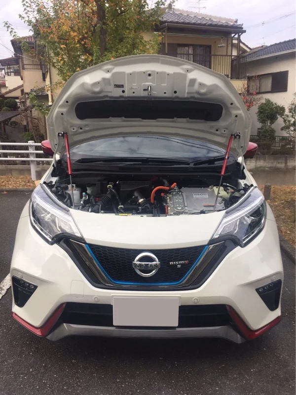 Для 2012 Nissan NOTE E12 хэтчбек передний капот модифицировать газовые стойки из