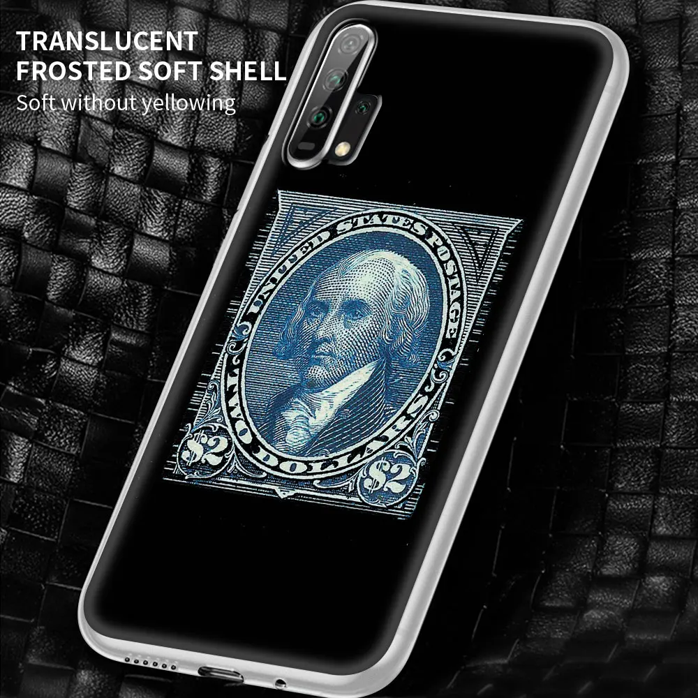 

Post Stamp Matte Clear Case for Honor 10 20 Lite 8X 9X Pro Play 9A 9S 9C 8S 30Pro Plus Soft Smart Phone Cover Coque Shell Bag