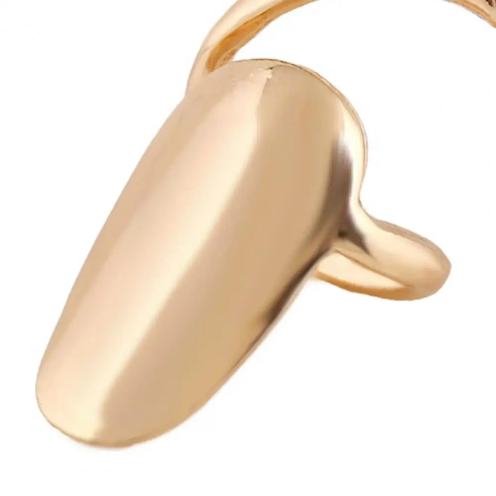 

1Pc Luxury Nail Extension Band Fingertip Nail Ring Jewelry Accessory