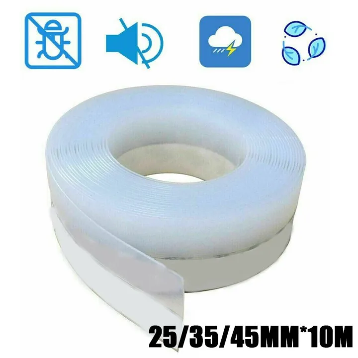 

Transparent Sealing Strips Sound Insulation Weather Stripping Windproof And Insect Proof Door Seal Window Seams Draft Stopper
