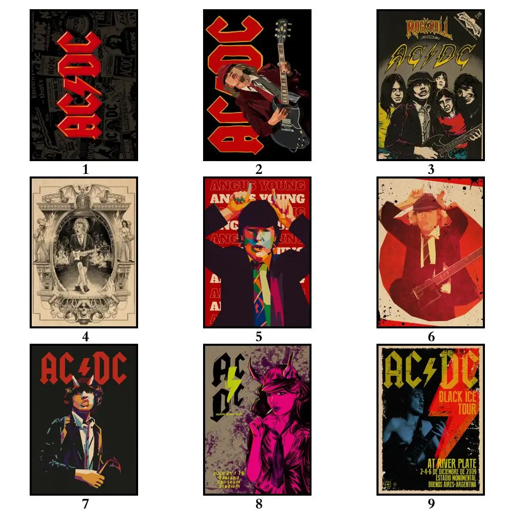 Аниме-постеры WTQ Картина на холсте Настенный декор ретро-постер Настенная