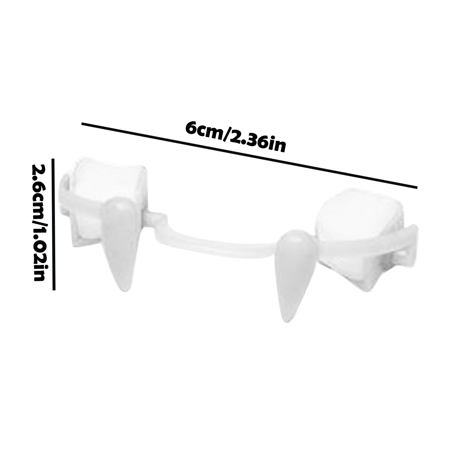 

Fashion Halloween Party Automatic Telescopic Teeth Reusable Braces Dentures Cosplay Photo Props Favors DIY Decorations