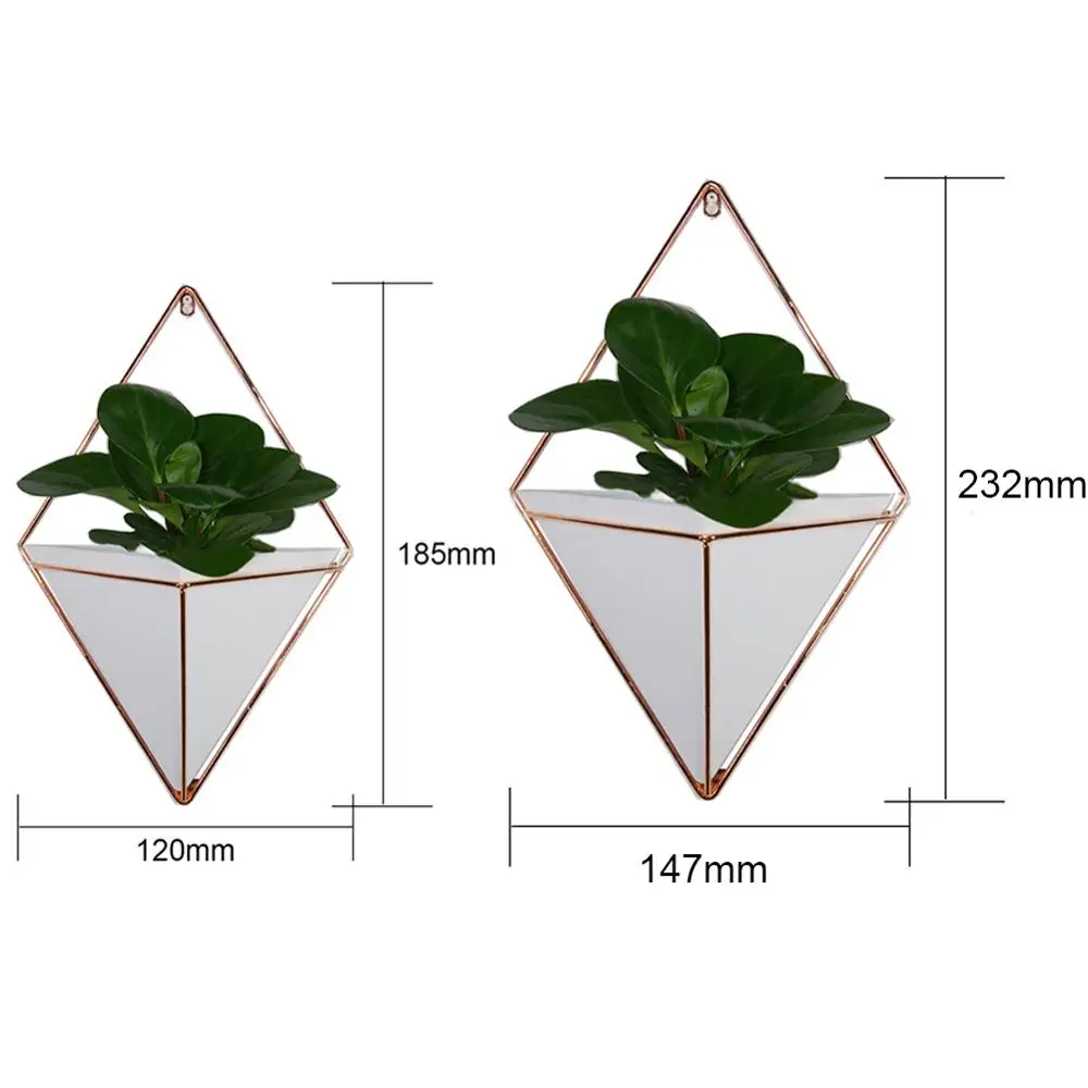 Цветочный горшок в скандинавском стиле и Железный Держатель для растений набор