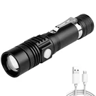Светодиодная вспышка светильник ультра яркий фонарь T6 походный светильник переключатель режима Водонепроницаемый велосипедный светильник USB или Батарея