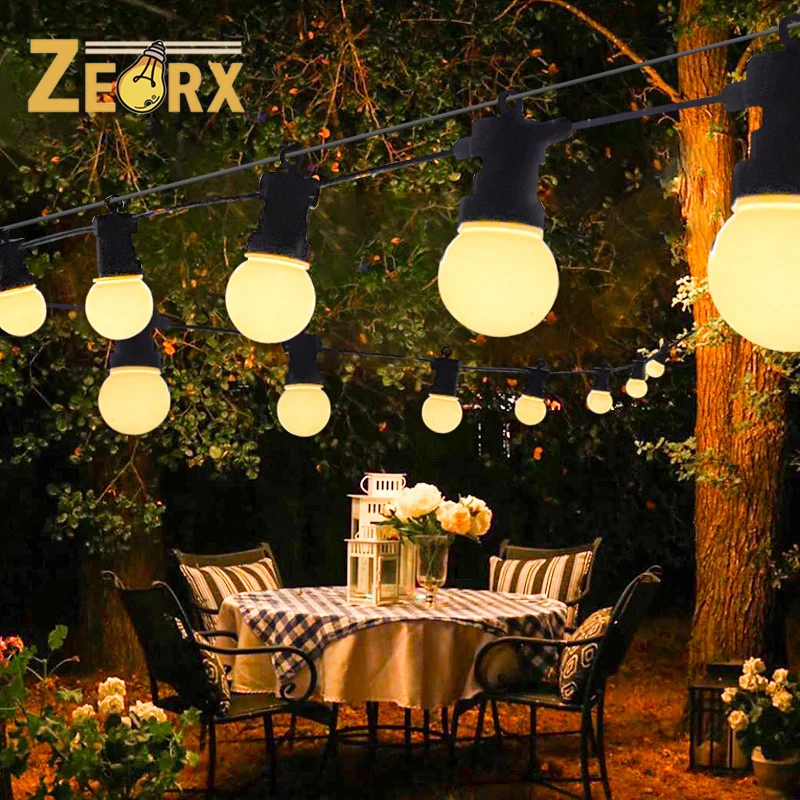 

LED Globe Ball String Lights 5m 10LEDs Fairy Ball Warm White Lights Waterproof for Bedroom Garden Xmas Tree Wedding Party Decor