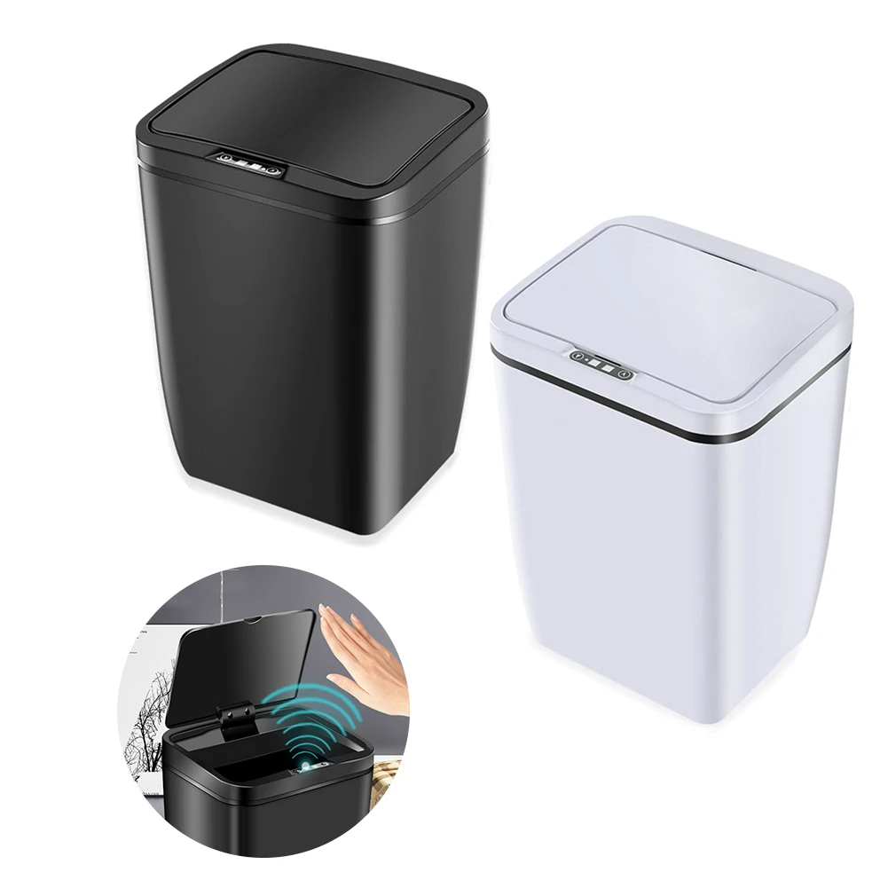 12L умная Индукционная Автоматическая корзина для мусора умный сенсорный