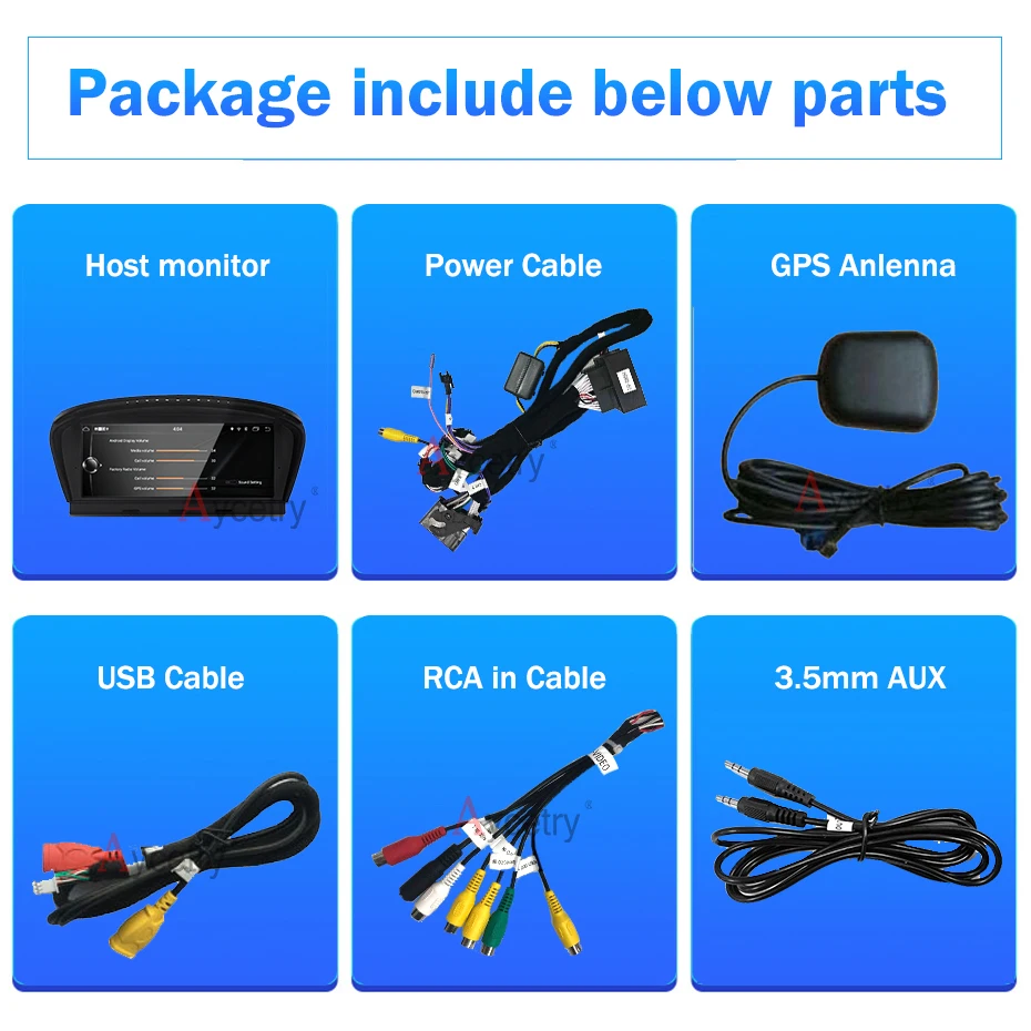 8 "IPS Qualcomm Восьмиядерный 4G + 64G LTE Android 10 Автомобильный мультимедийный радио для BMW