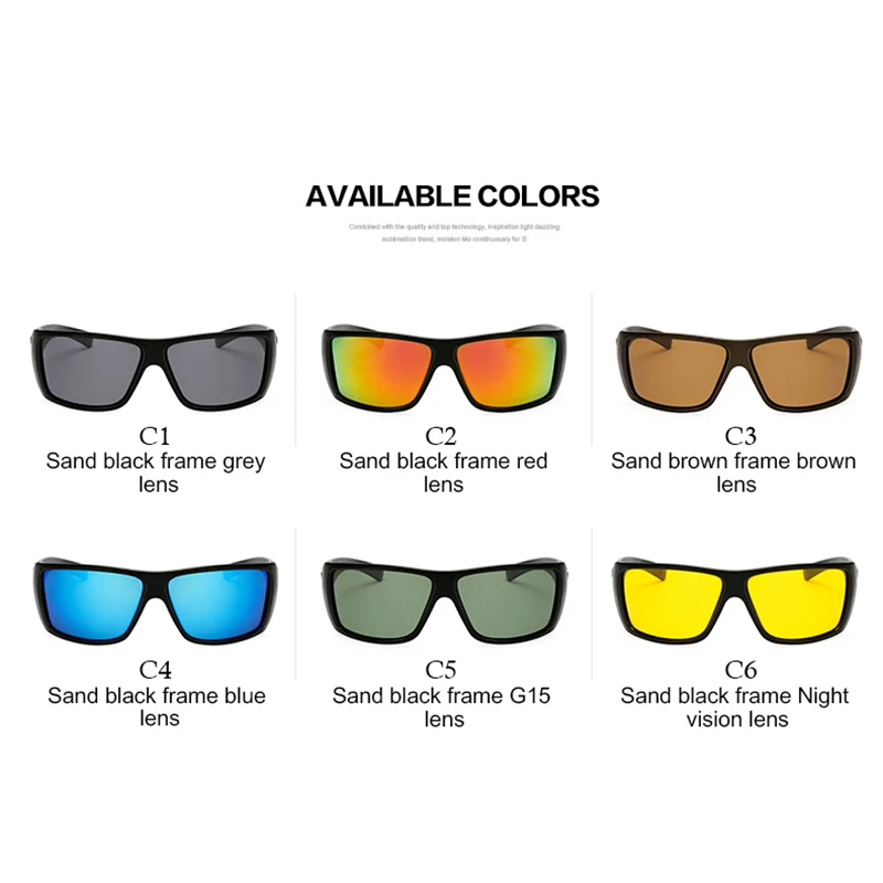 Мужские антибликовые поляризационные очки для вождения UV400|brand designer sunglasses|brand