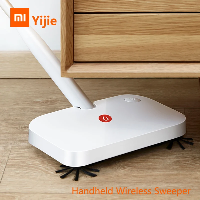 Xiaomi Yijie беспроводной ручной уборочная машина Ye-01 Интеллектуальный подметающий очиститель пола с 30 шт. Замена нетканого полотна