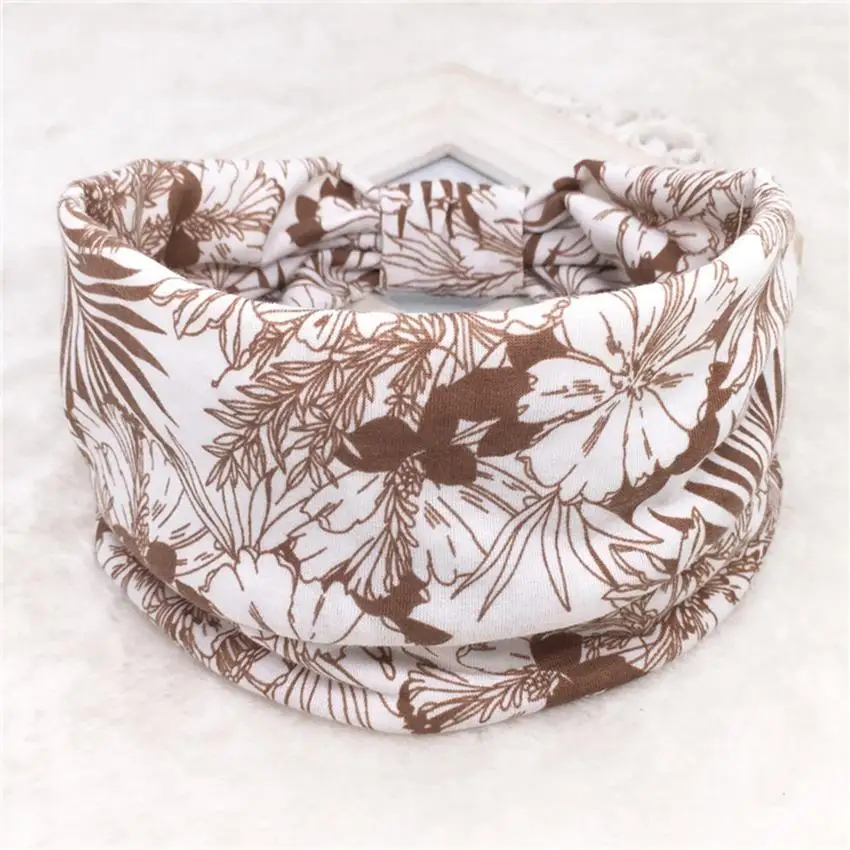 

Boho Wide Stretch Women Headband Headwrap Turban Headwear Hair Bands Wide Twist Yoga Hair Band Turban Headband