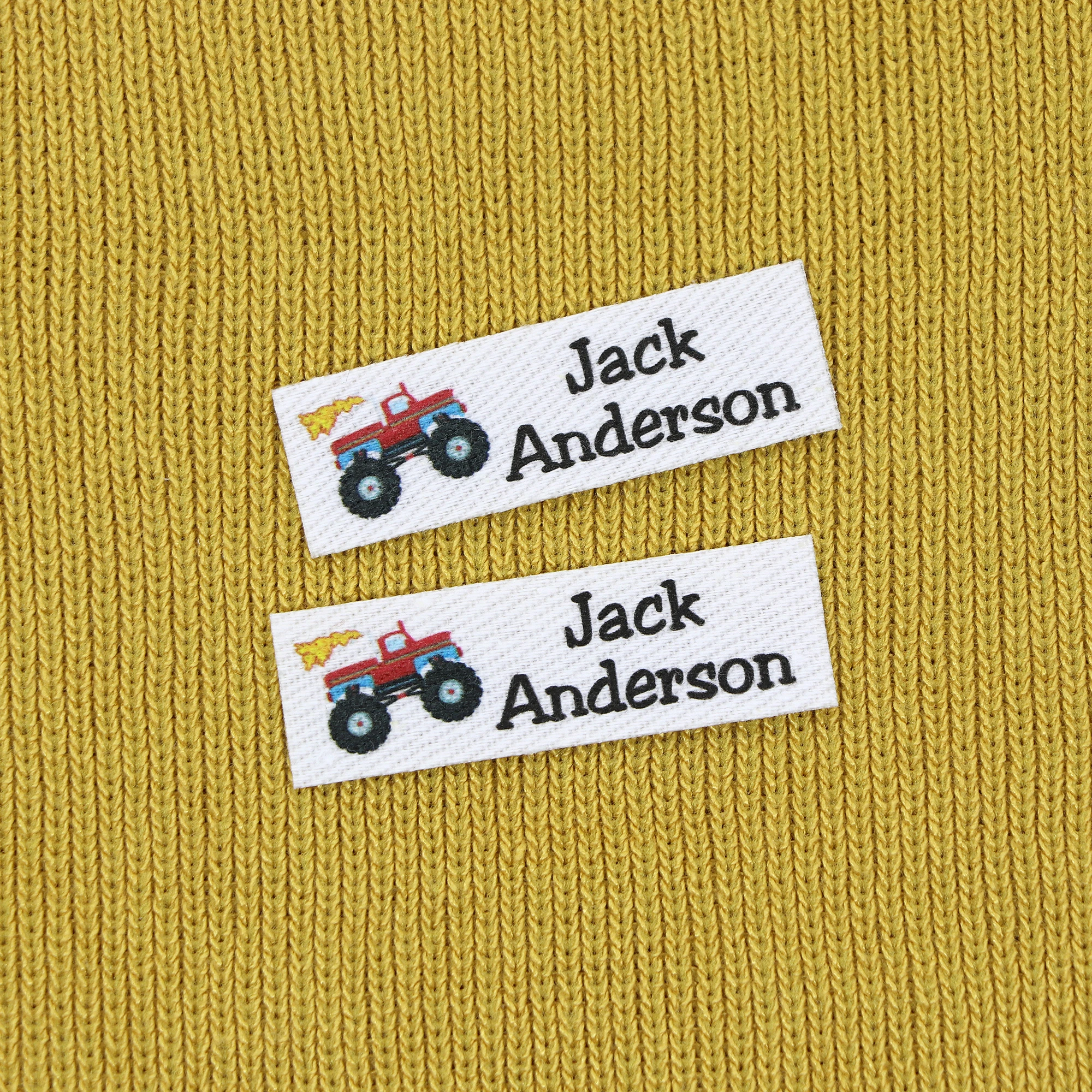 120 шт. этикетки с логотипом на заказ Персонализированные Бирки именем для детей