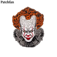 patchfan ghost applique patches diy iron on para jeans bag shirt clothes punk stickers embroideried badges a2337