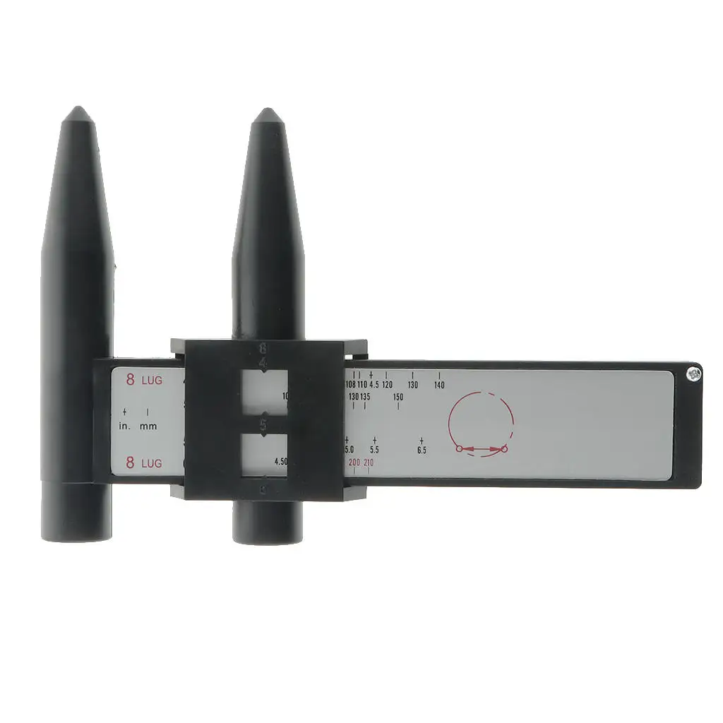 

Инструмент для измерения толщины болтов, колес, 4, 5, 6, 8 отверстий