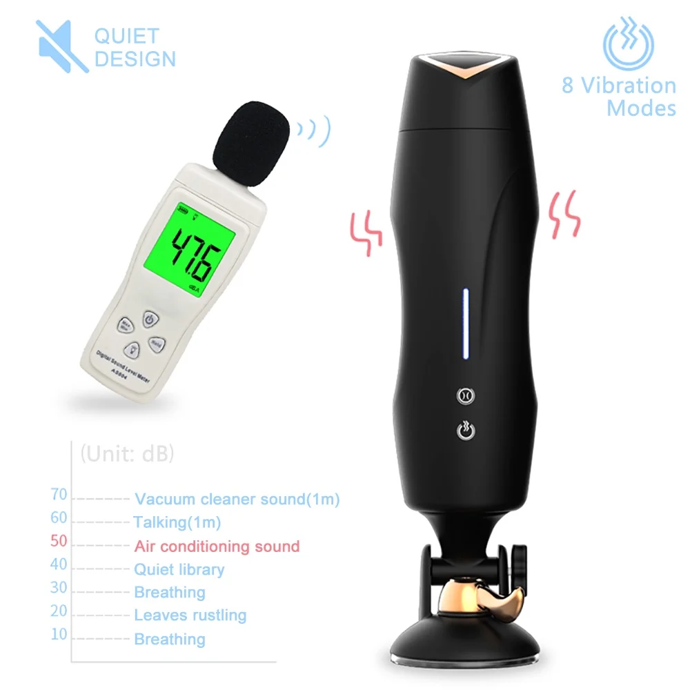 Нагревательный мужской мастурбатор чашка 8 режимов Вагина настоящая киска