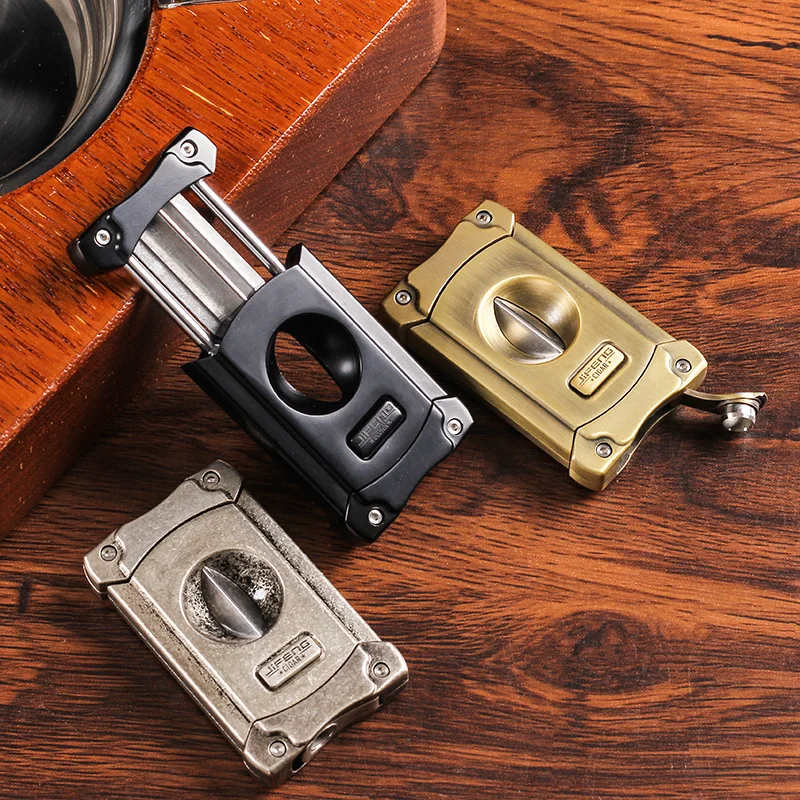 Творческий 3 в 1 V Cigar резак с удар Дротика и сигары держатель Портативный
