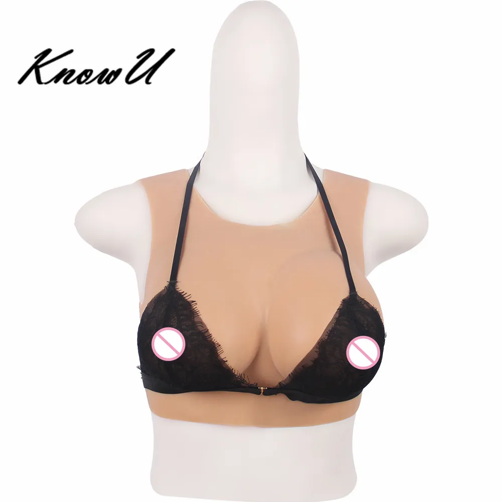 KnowU D чашка Crossdress груди формы эластичный хлопок наполнитель тугие грудь Драг