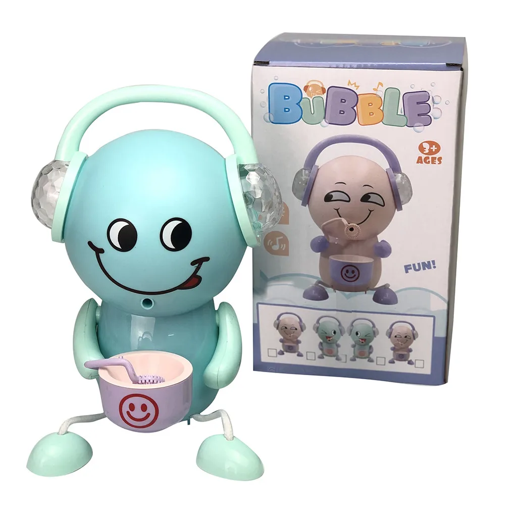 Летняя детская машина для выдувания мыльной воды мультяшная модель животных