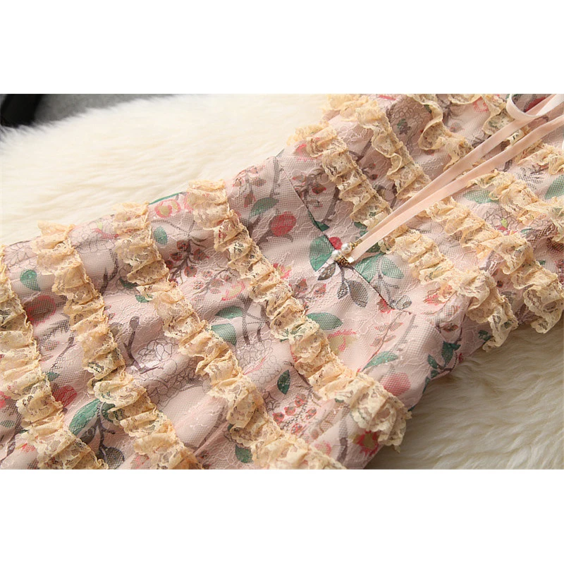 Высококачественное подиумное дизайнерское летнее платье с коротким рукавом