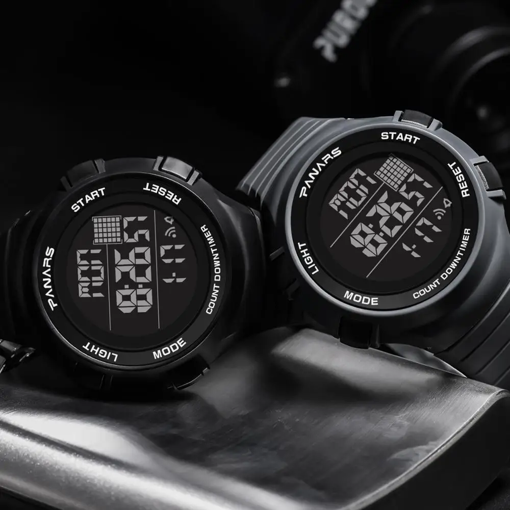 

SYNOKE Sports Man Watch Military Waterproof LED Countdown Chronograph Men's Watches Alarm Electronic Clock Relojes Reloj Hombre