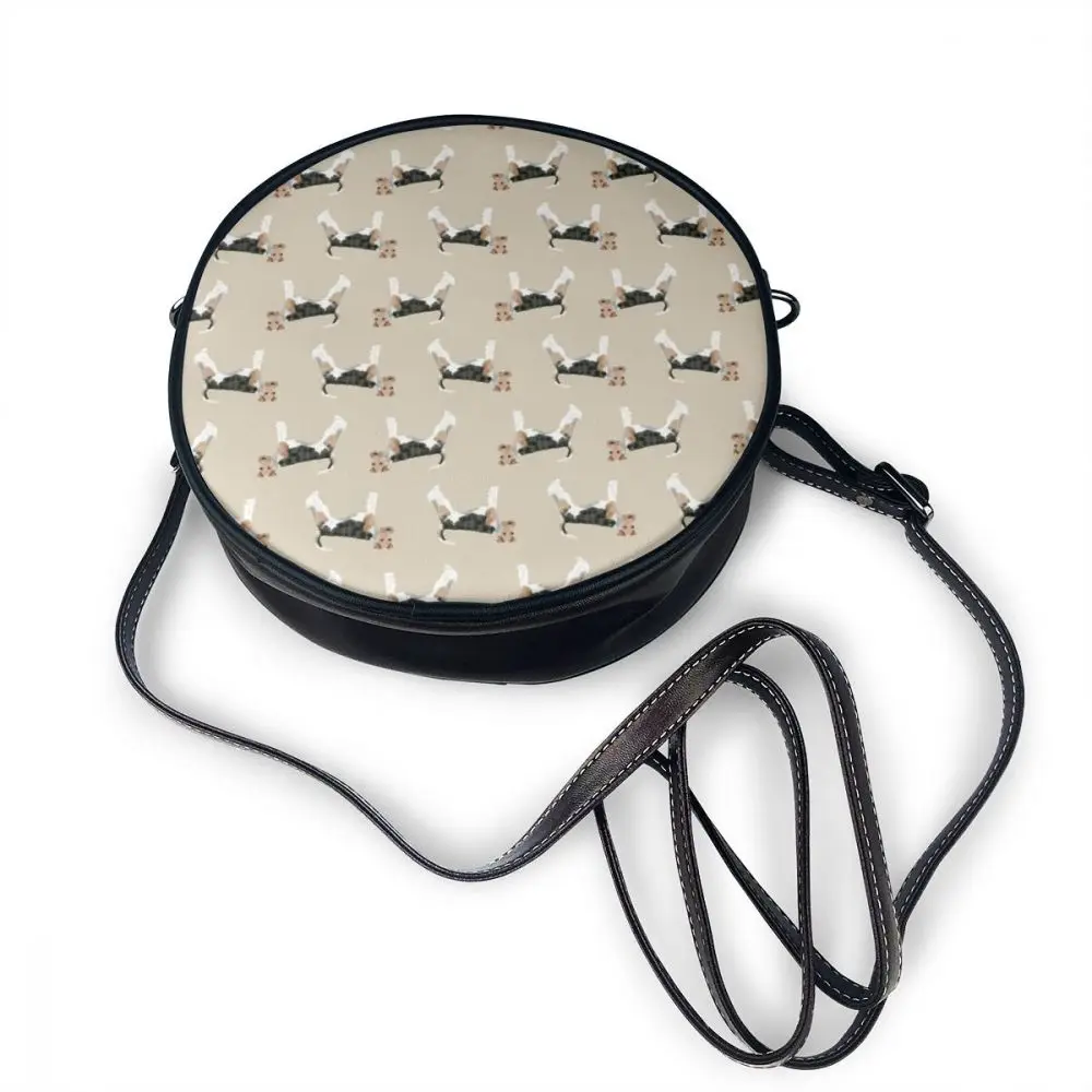 Провода Фокстерьер сумка провода кожаная через плечо Мода Для женщин сумки на