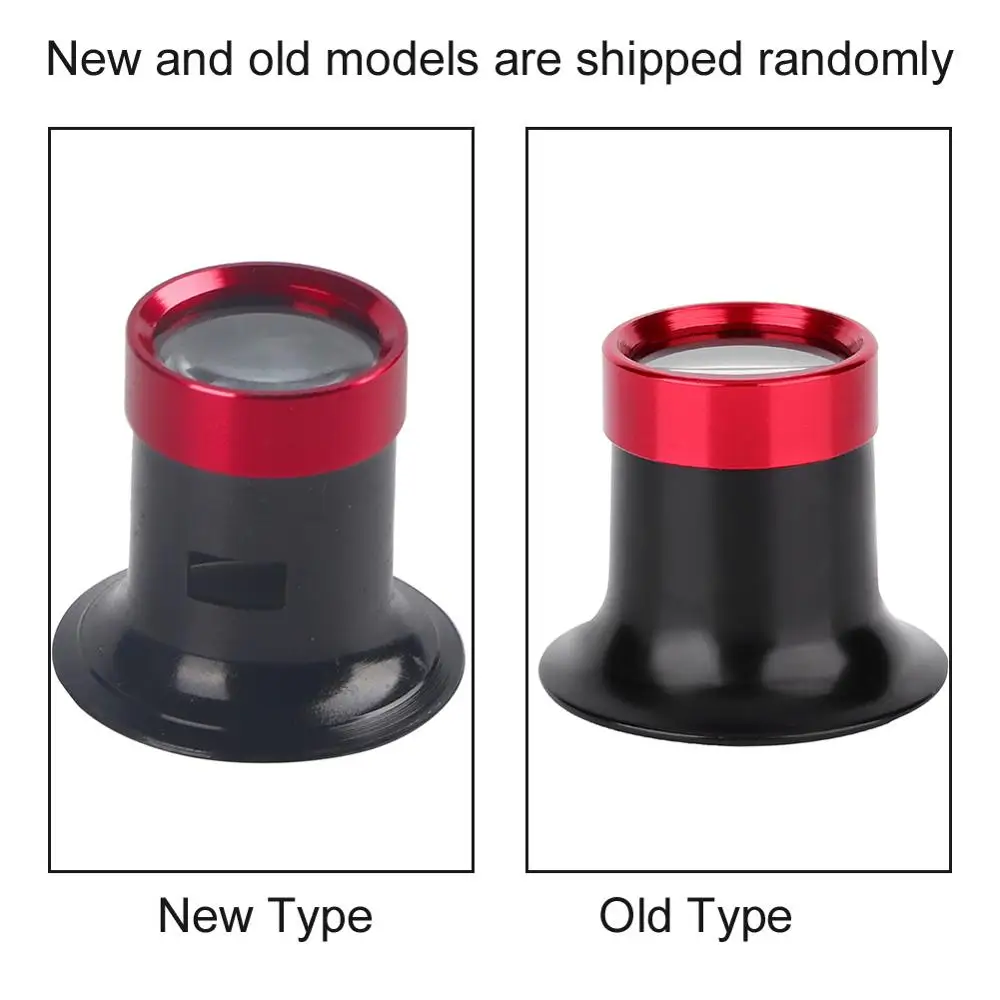 10X лупа для глаз Лупа ювелирные часы ремонтный инструмент Алюминиевый сплав