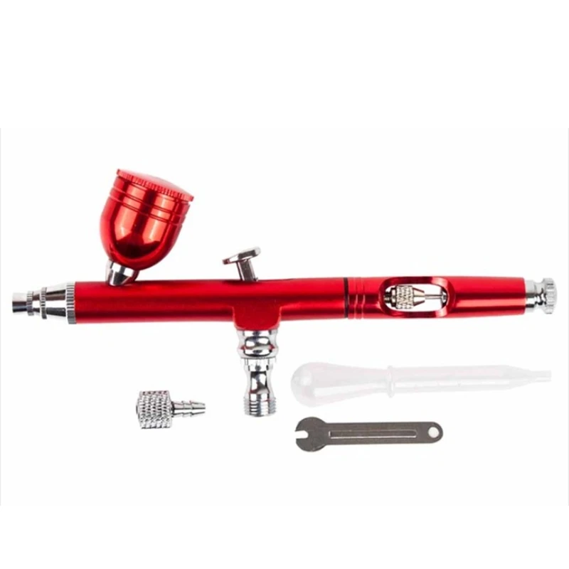 Аэрограф инструмент двойного действия гравитационная подача 0 3 мм сопло спрей