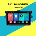 9 дюймов 2 Din Android Smart Автомобильный мультимедийный плеер FM Gps навигация Wifi Bluetooth для Toyota Corolla 2007-2013
