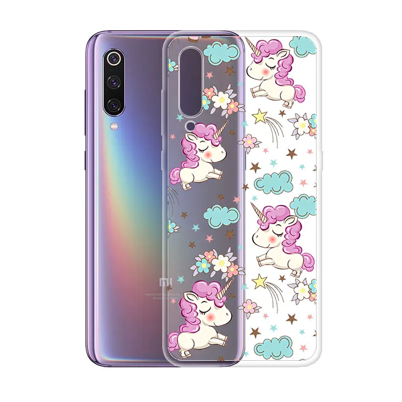 Чехол для Xiaomi Mi 9 мягкий силиконовый чехол телефона Mi9 Xiomi Se 9Se Mi9Se из ТПУ|Бамперы| |