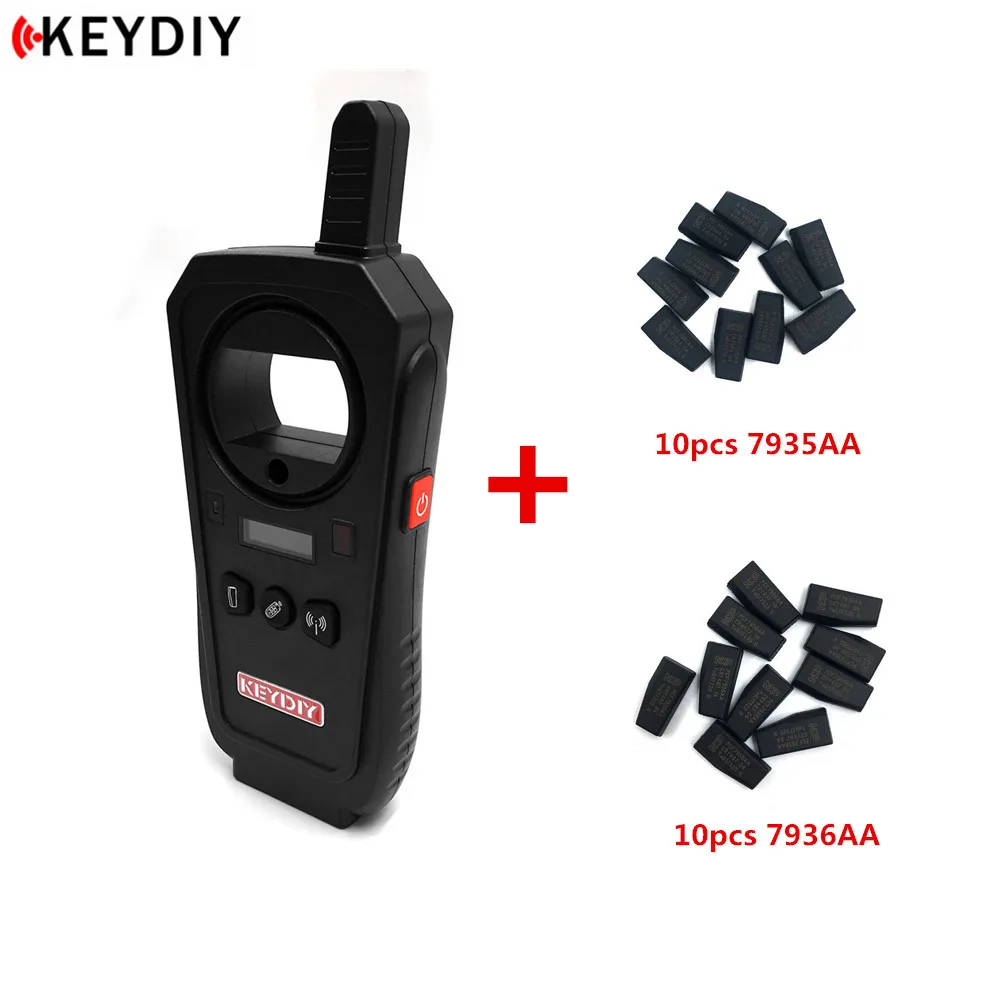 X2 with 20pcs Chip KEYDIY KD-X2 двери гаража дистанционного генератора автомобильный ключ Частотный тестер 96Bit 48 транспондер чип-копир без жетона с чипами - Цвет: X2 with 20pcs Chip