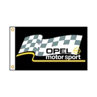 Флаг гоночного автомобиля Opel Motor Sport