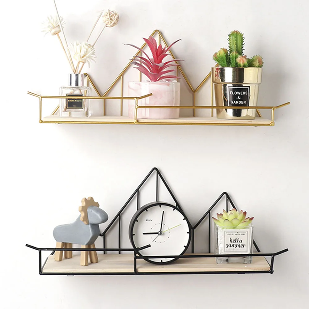 

1 шт. Скандинавская горная железная полка, доска, настенная полка, органайзер для дома, гостиной, украшение для дома