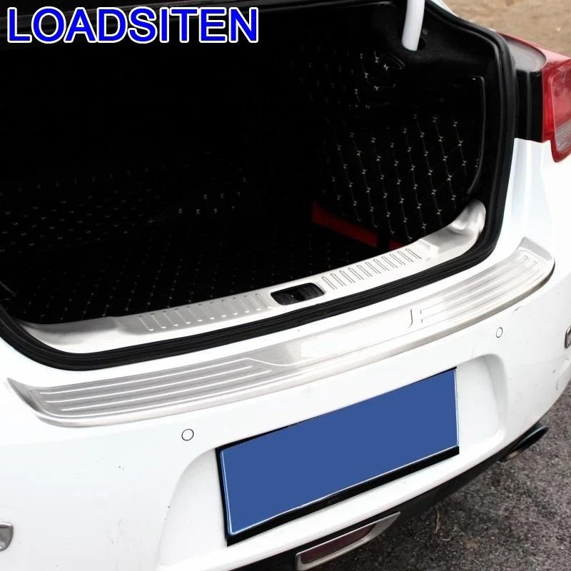 Декоративный хром Automovil авто багажник задние панели внешняя отделка Чехлы для