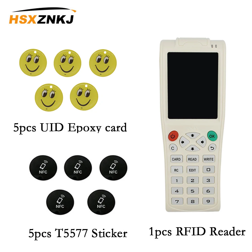 

iCopy 5 English Version Newest IC ID Reader Writer Duplicator with Full Decode Function Smart Card Key Machine RFID NFC Copier