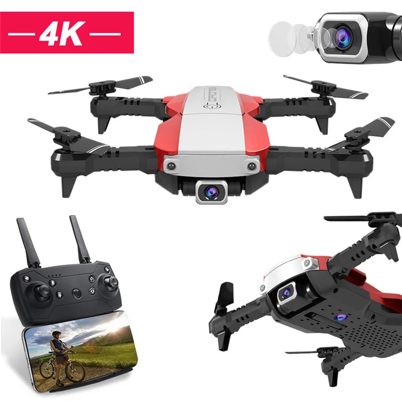 Радиоуправляемый Дрон LANSENXI NVO 4K с широким углом обзора Wi Fi FPV камера оптическое